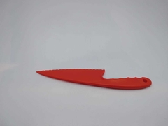 cuchillo plástico para vegetales