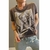 Remera Marilyn Gris