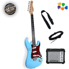 Guitarra Eléctrica Stratocaster Original Funda Amplificador - comprar online