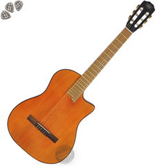 Guitarra Criolla Media Caja Tapa Ciega Funda Acolchada Pua