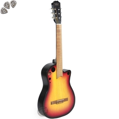 Guitarra Electro Criolla Clasica Media Caja Elite Funda Cd - comprar online