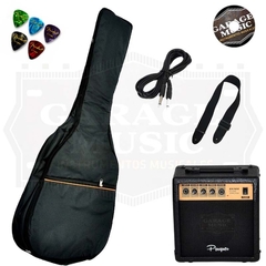 Guitarra Electro Criolla Media Caja Boca Superior Ampli 10w - comprar online