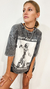 REMERA MILEY CIRUS-negro nevado-