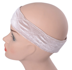 Hair Grip Band para perucas wig sem lace bandana veludo - comprar online