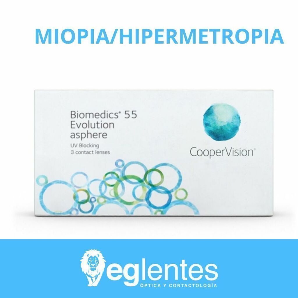 Lentes de Contacto Biomedics 55 de Copper Vision