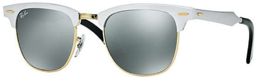 RAY BAN CLUBMASTER ALUMINIUM 3507 EG LENTES