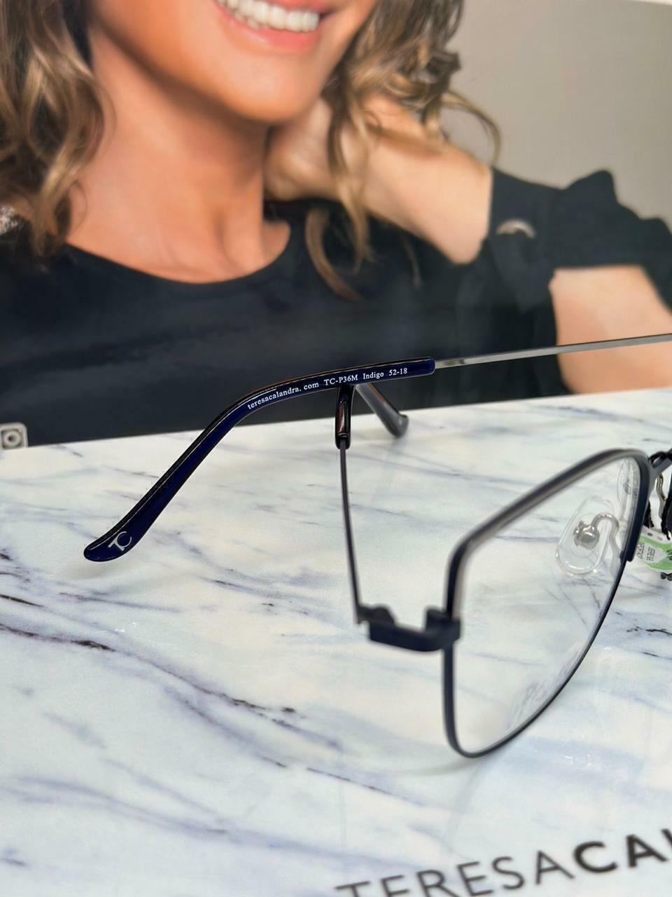 Gafas Teresa Calandra TC P36M INDIGO R3E2 EG LENTES