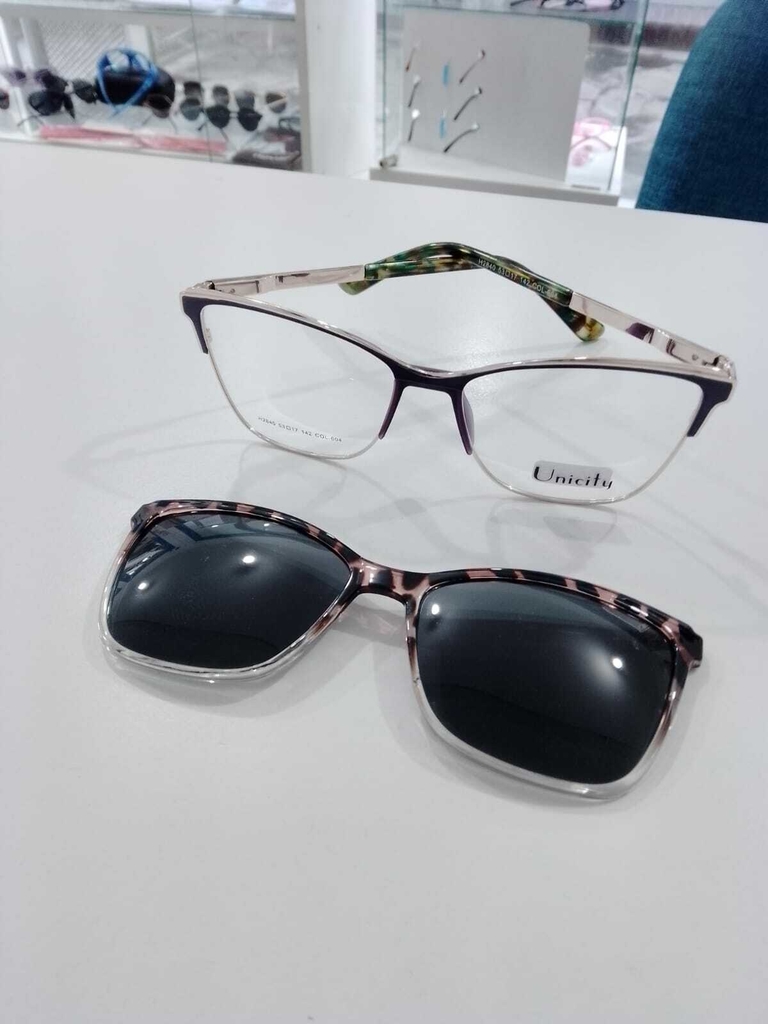 Anteojos Clip On Unicity cod CLD1 EG LENTES