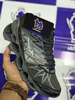 mizuno wave pro 7 cinza camaleão