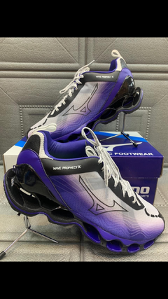 Mizuno branco e roxo cheap