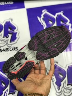 mizuno wave pro 6 cinza/roxo na internet