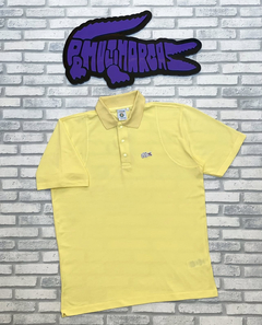 Polo roland garros piquet duplo- edição limitada (amarelo)