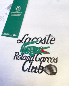 camiseta roland garros premium - importada (branca) na internet