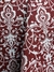 Tecido Jacquard Estampado Arabesco Bordo - 1,40 Largura - comprar online