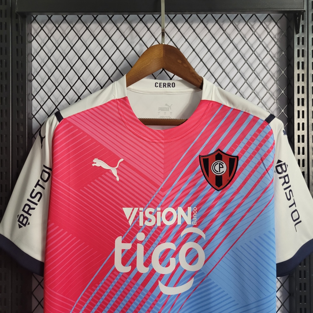 Cerro Porteno soccer jersey 2022