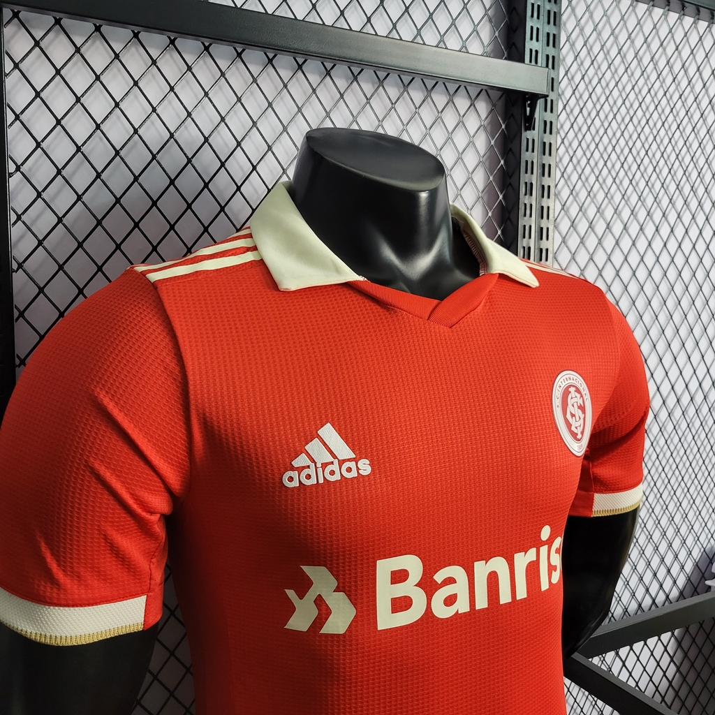 Camisa Internacional I 2022/23 Vermelha - Feminina