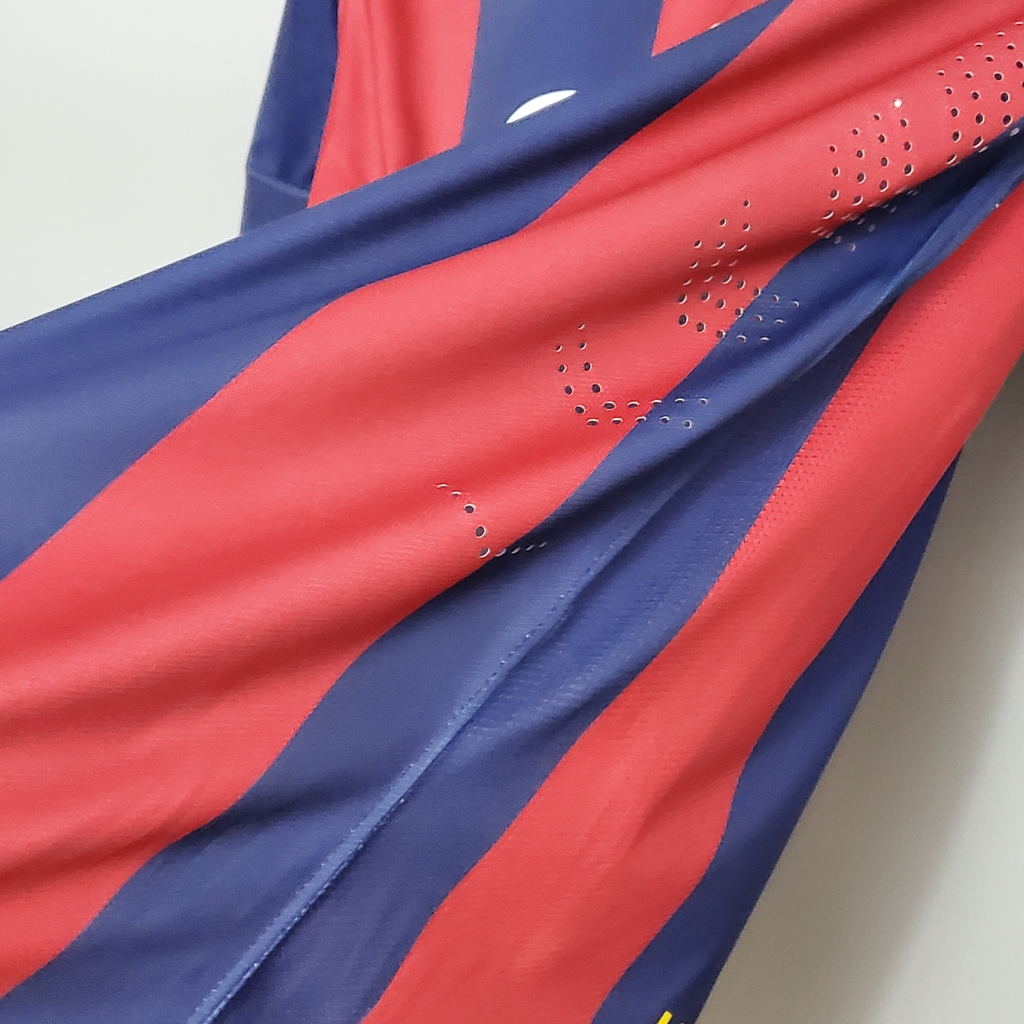 Camisa de Manga Longa do Barcelona Home 14/15 Retro Nike