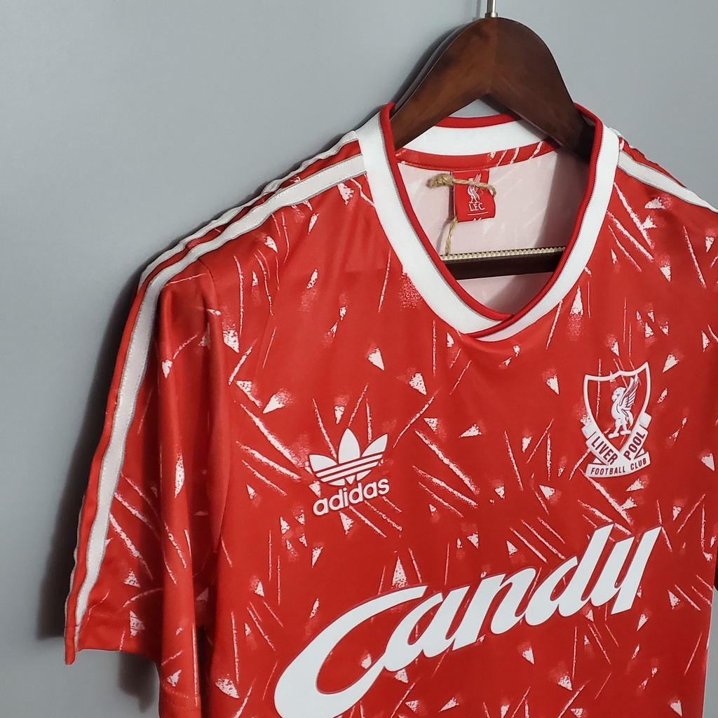 Camiseta liverpool 1990 hotsell