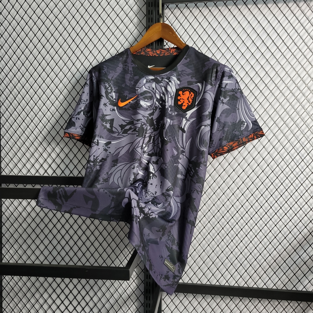 Camisa Holanda Nike treino mangas longas – Memorias do Esporte