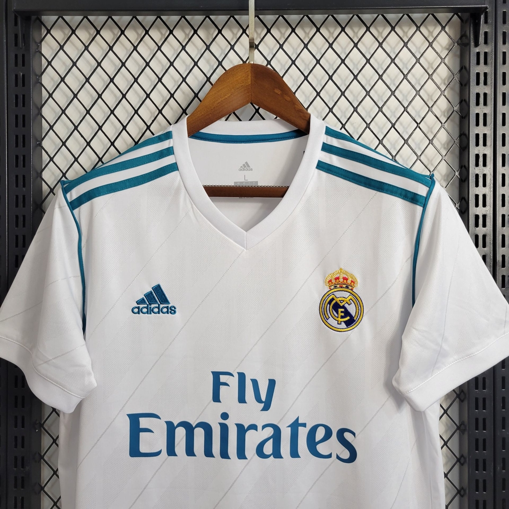 Camisa do uniforme titular do Real Madrid 2017-2018