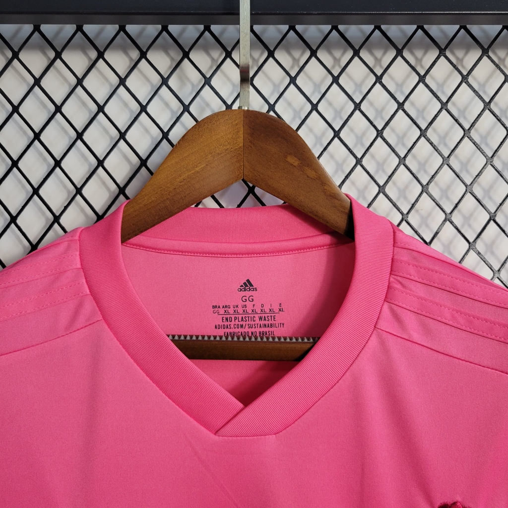 Camisa Internacional Outubro Rosa 20/21 s/n° Torcedor Adidas Feminina