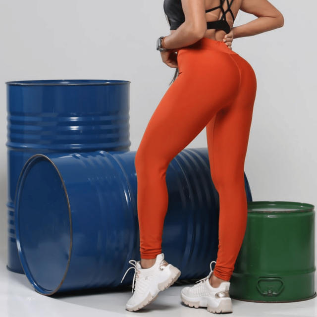 Calça Legging Fitness Suplex Grossa Cós Alto