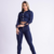 kit de 2 jaquetas jeans feminina barra desfiada azul denim roupa para revender - loja online
