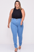 Calça Jeans Plus Size Feminina Com Lycra Cintura Alta Stillger