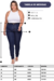 Calça Jeans Plus Size Skinny Feminina Cintura Alta Com Lycra Stillger