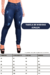 Conjunto Jeans Feminino Calça e Jaqueta Cropped Com Lycra na internet