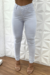 Conjunto Jeans Feminino Calça Skinny Branca e Jaqueta Cropped Branca-CONJUNTO7