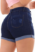 Short Jeans Feminino Cintura Alta Com Lycra Levanta Bumbum Stillger