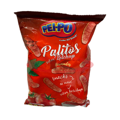 PALITOS SABOR KETCHUP PEIPO X 70GR