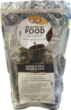 PRACTICAL FOOD MAHUDE DE POLLO CON ARROZ TURCO