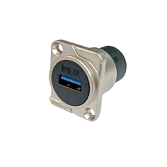 Conector USB 3.0 de Painel Amphenol AC-USB3-AA