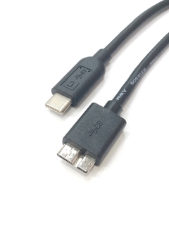 Cabo USB-C Macho x MICRO USB-B 3,0 50cm