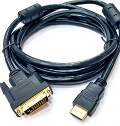 Cabo HDMI Macho x DVI-D Macho 2 Metros - comprar online