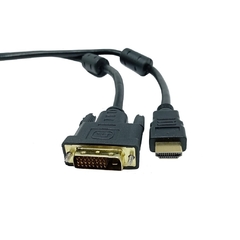 Cabo HDMI Macho x DVI-D Macho 3 Metros