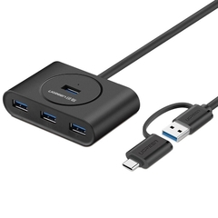 Hub 4 Portas USB 3.0 com Função OTG USB