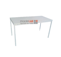 MESA 120X79 BRANCO COM BRANCO