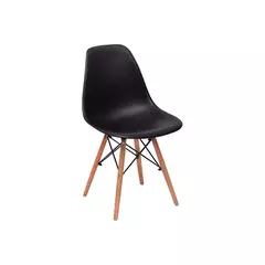 MESA + 1 BANCO + 3 CADEIRAS EIFFEL 190X90CM - PRETO + CARVALHO HANOVER - M1B2CE19090PTOCARV - Móveis Industriais | Móveis sob-medida | Mesas | Bistrô | Estantes | MadeLAB Móveis e Decoração