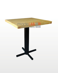 MESA 60x60 Pinus Pé Central - MPC6060PTOPIN - loja online