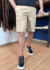 BERMUDA DE SARJA COM ELASTANO ESPORTE FINO AREIA ESCURO BX - comprar online