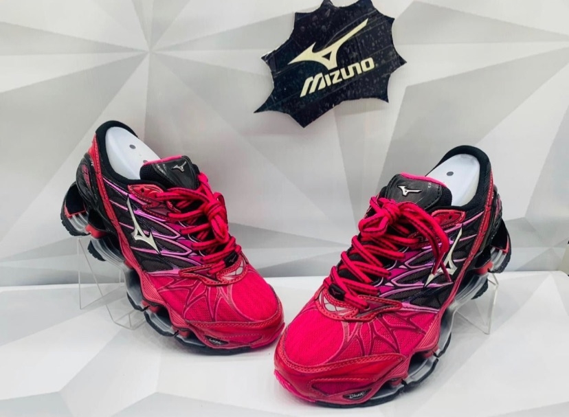 Tênis Mizuno Wave Prophecy 7 - Rosa Refletivo