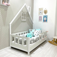 Cama Cirandinha com Casinha Mini - Solteiro - loja online