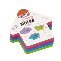 Bloco Smart Notes Seta Colorido 70x70mm 200Fls Brw - 1pç