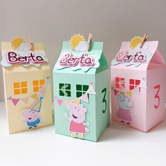 PACK POR 4 CAJAS PARA SOUVENIR - MILK