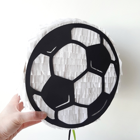 Piñata De Futbol Con Escudo