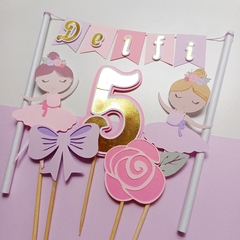 SET CAKE TOPPERS 5 PINCHOS - comprar online