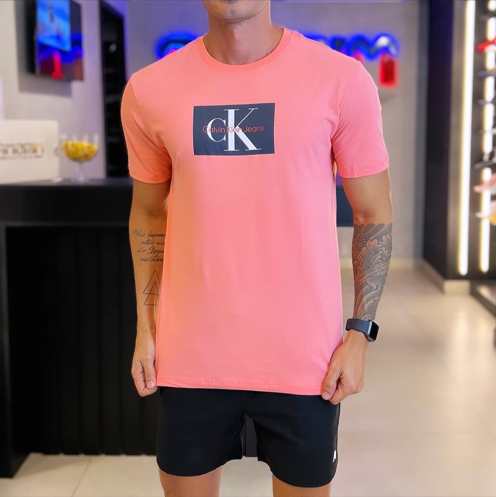 Camisa calvin klein rosa new arrivals